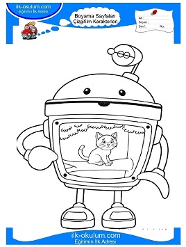 Çocuklar İçin Umizoomi Boyama Sayfaları 